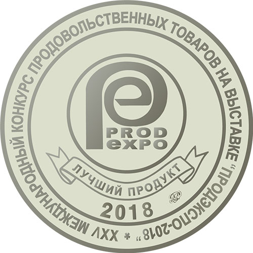 Продэкспо-2018 Серебряная медаль