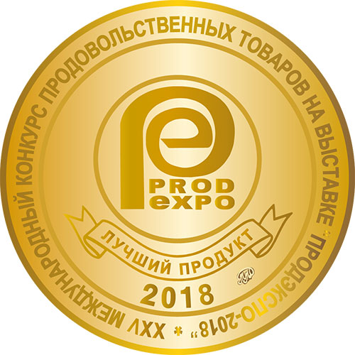 Продэкспо-2018 Золотая медаль